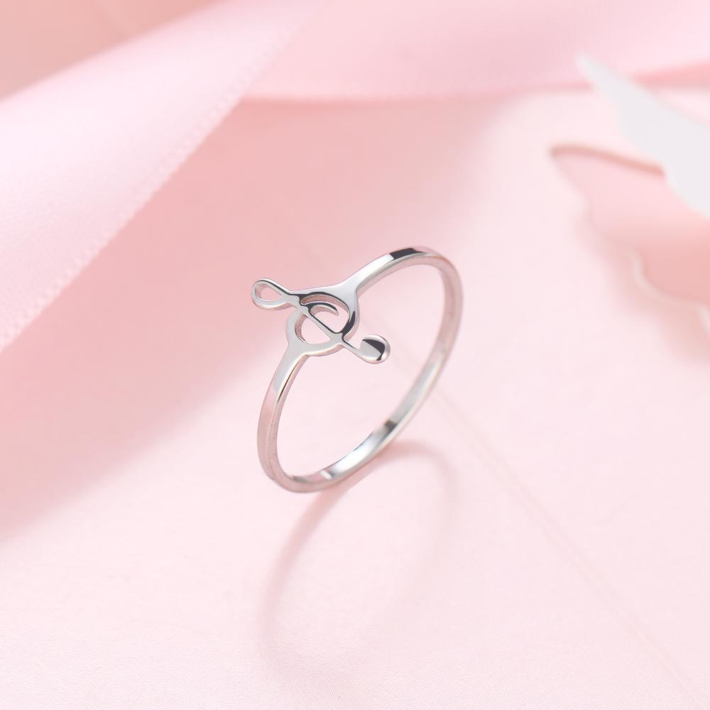 Free - Music Treble Clef Ring
