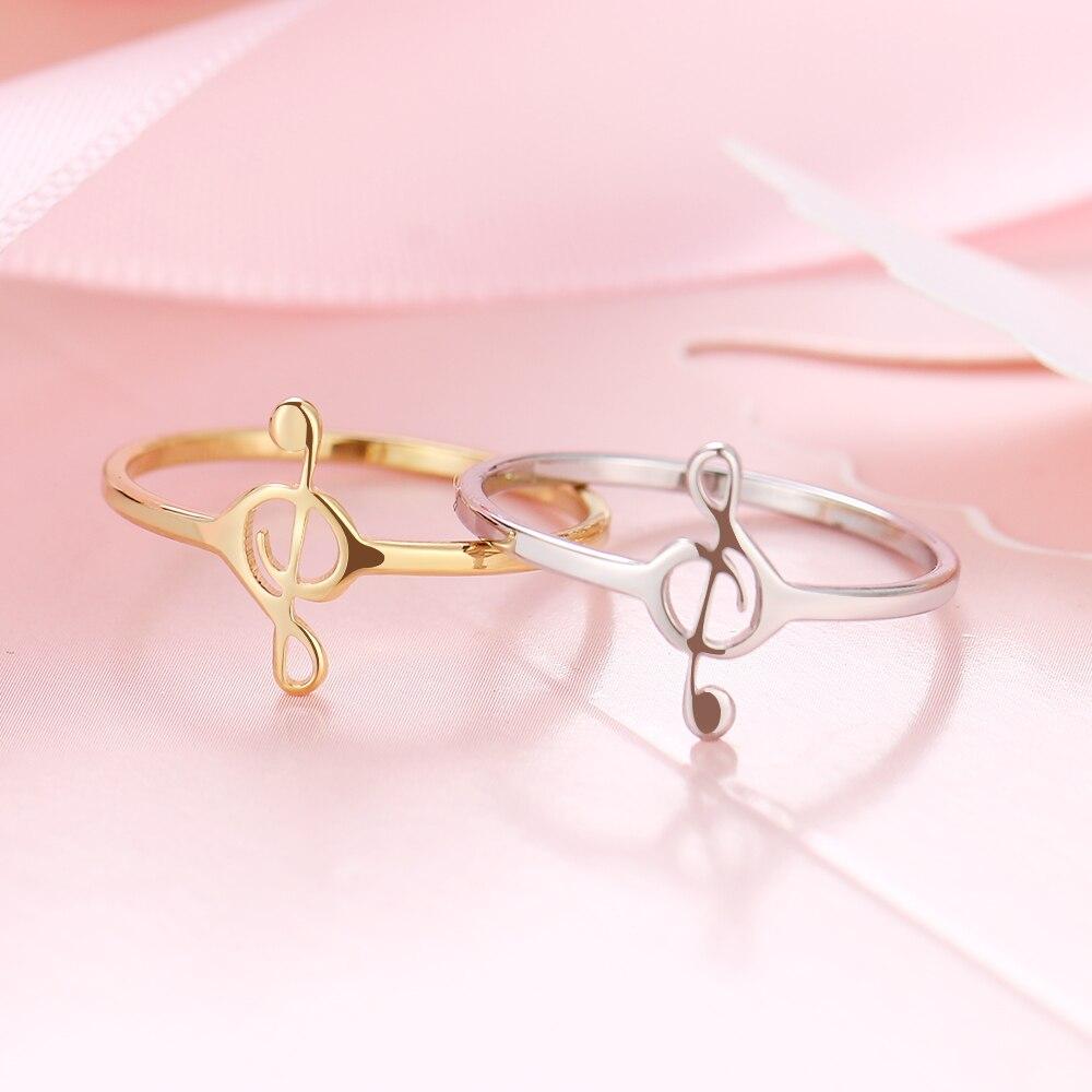 Free - Music Treble Clef Ring