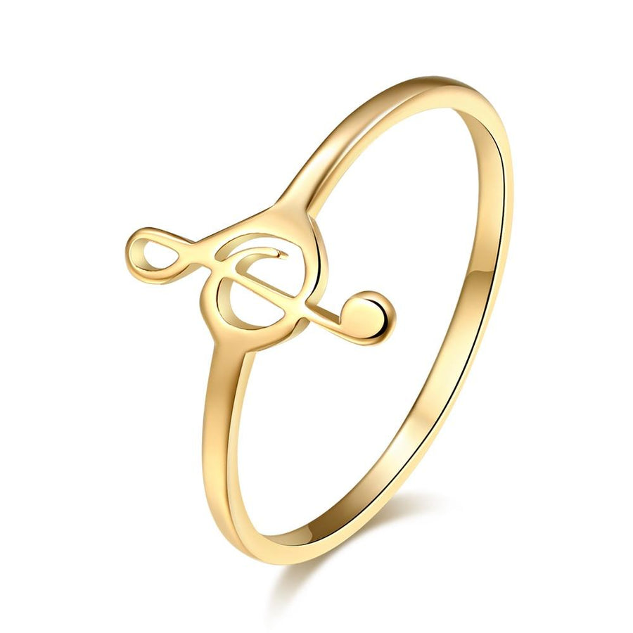 Free - Music Treble Clef Ring