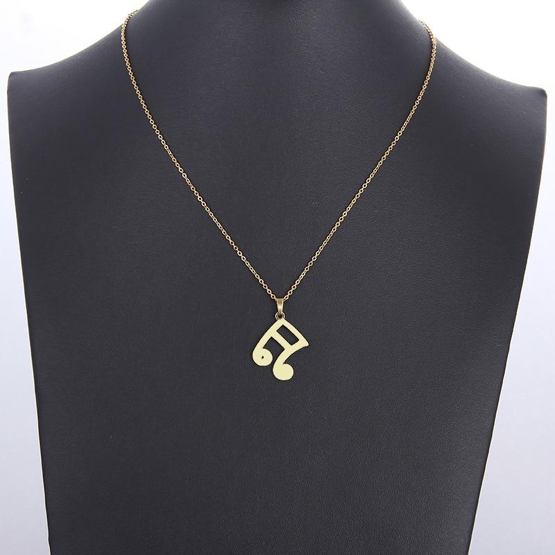 Musical Note Pendant Necklace
