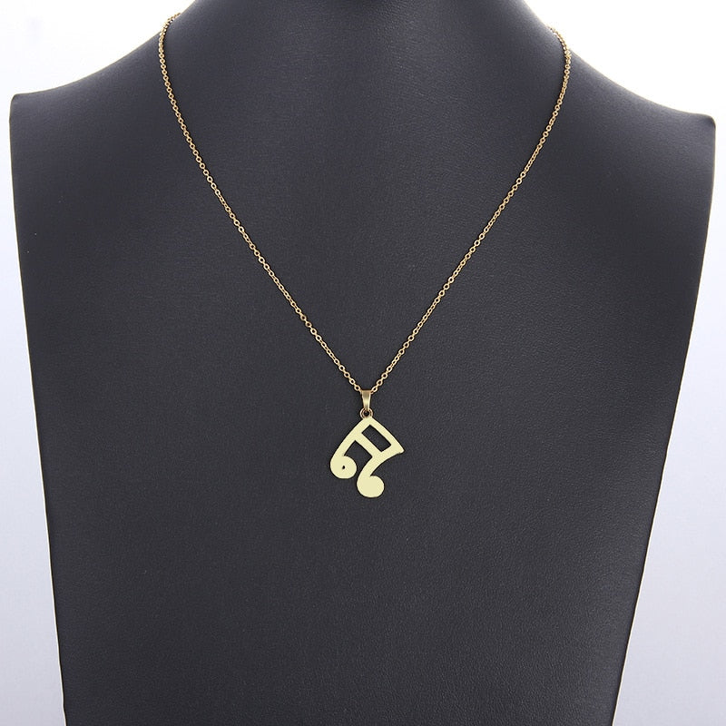 Free - Musical Note Pendant Necklace