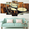 5 pieces Country Drum Set Canvas Art - { shop_name }} - Review