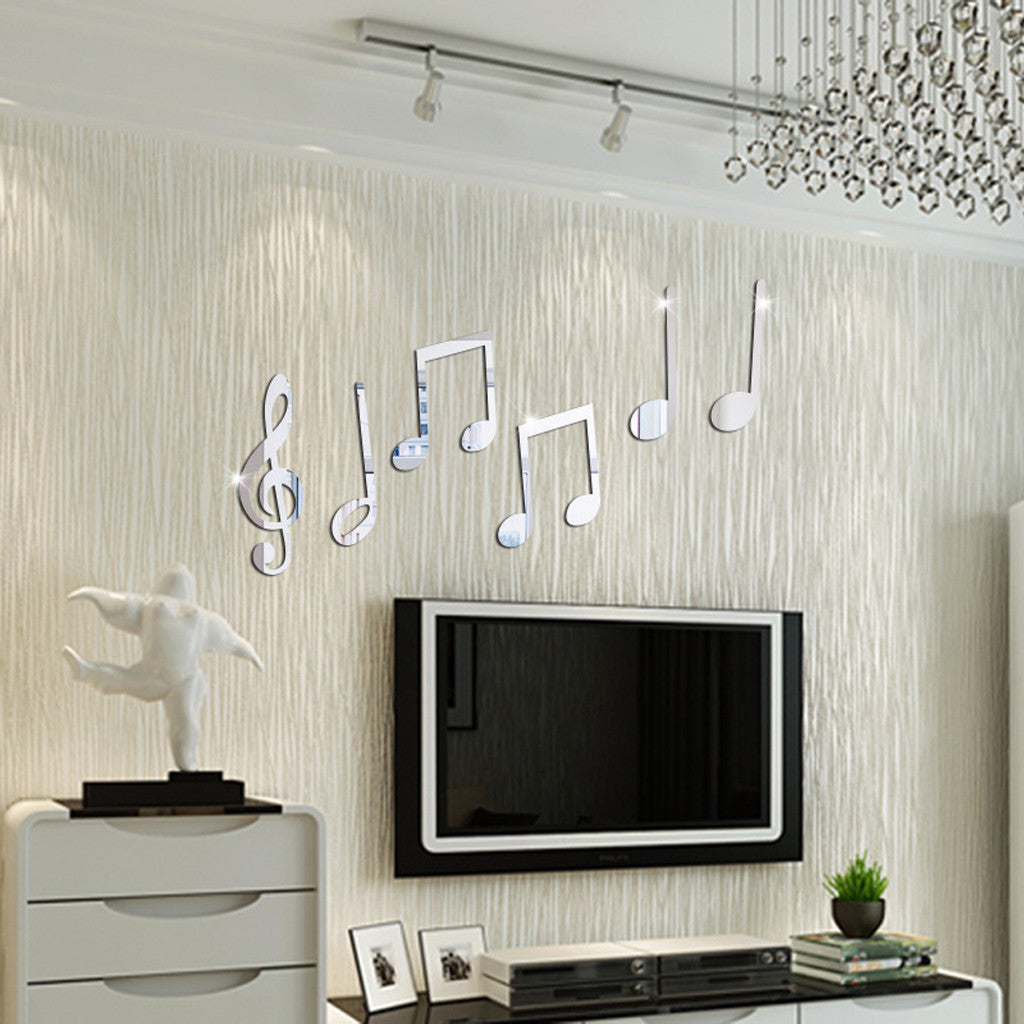 Free - Art Music Notes Wall Sticker