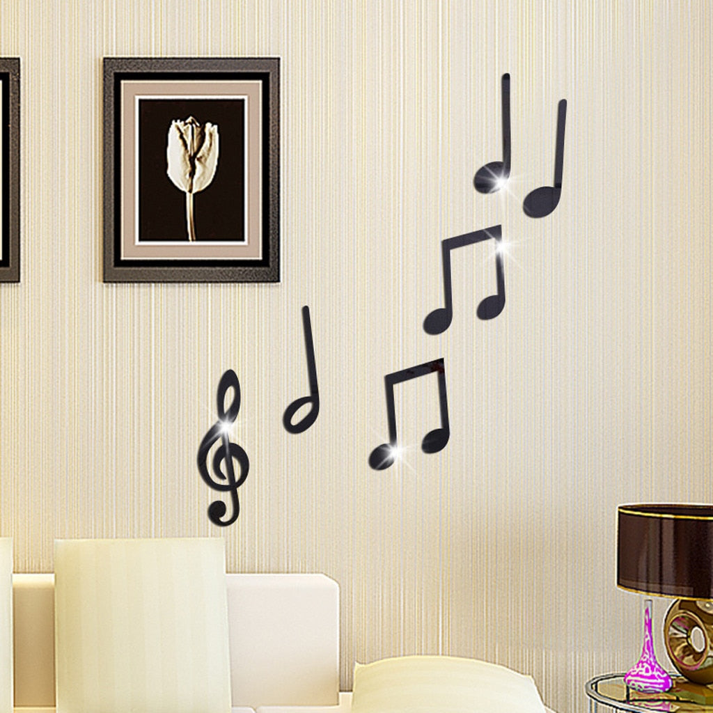 Free - Art Music Notes Wall Sticker