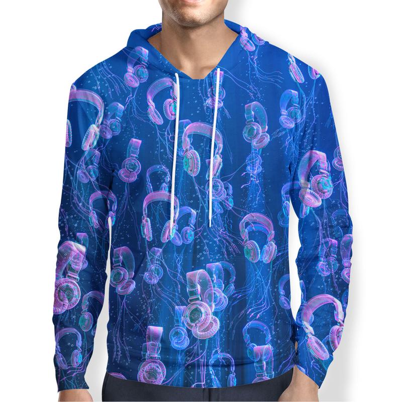 Music Headset 3D Hoodie
