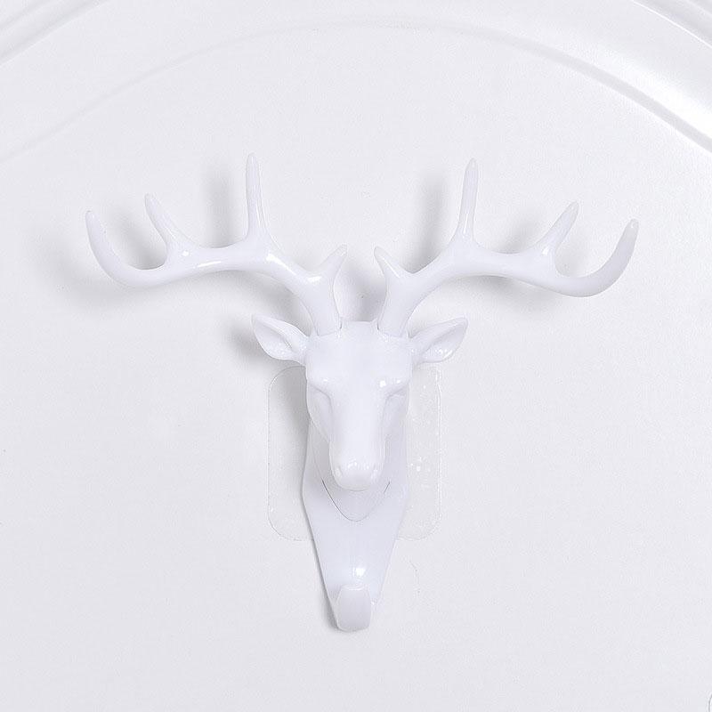 Deer Head Antlers Wall Hook