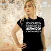 Education is Important, but Singing is Importanter T-shirt - Artistic Pod Review