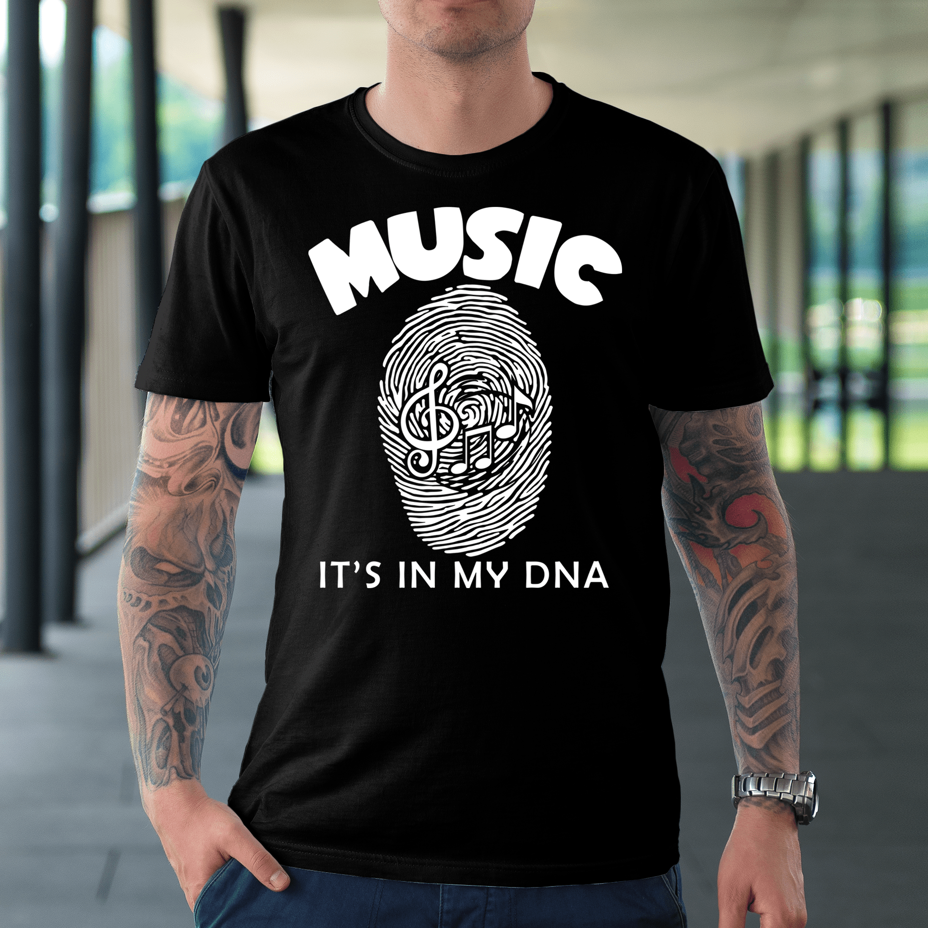 Music, It's In My DNA T-Shirt