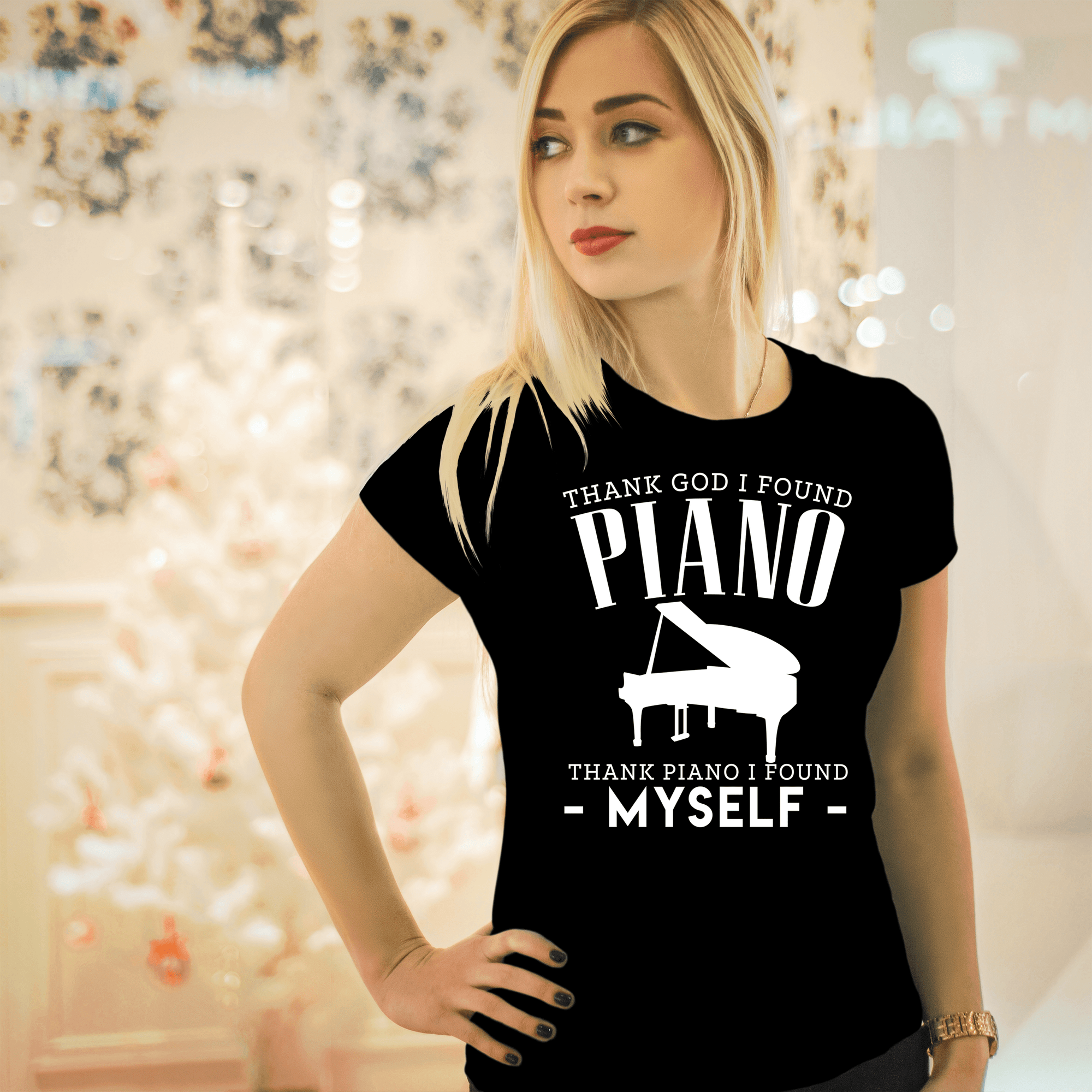 Thank God I Found Piano T-shirt