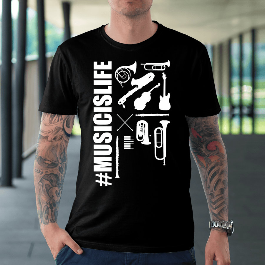 Music is Life T-Shirt