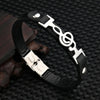 Musical Notes Genuine Leather Bracelet - { shop_name }} - Review