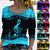 Music & Piano Keys Casual Blouse