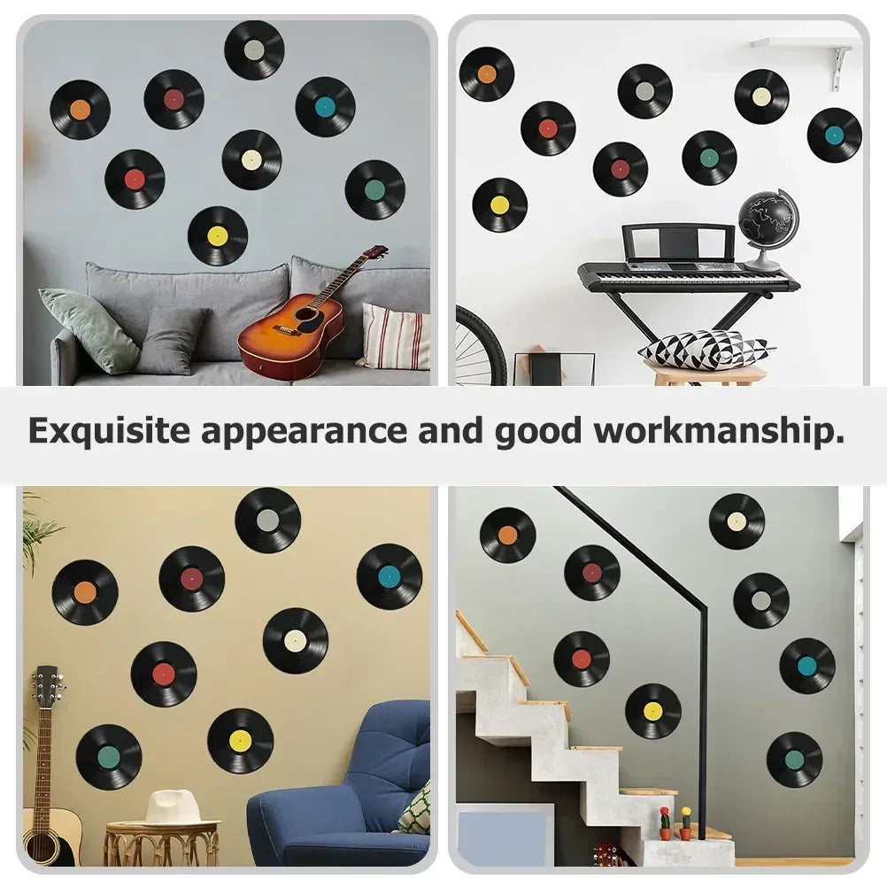 Vinyl Records Stickers Music Wall Decor