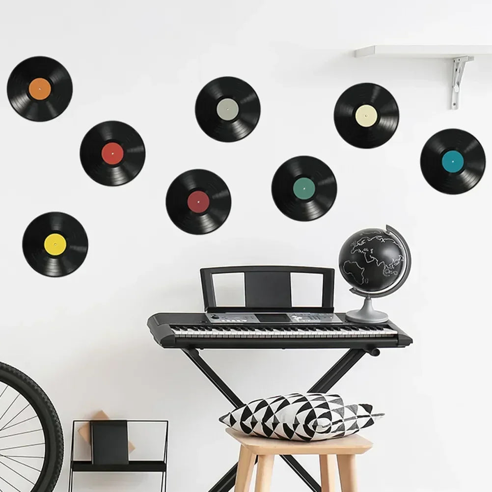 Vinyl Records Stickers Music Wall Decor