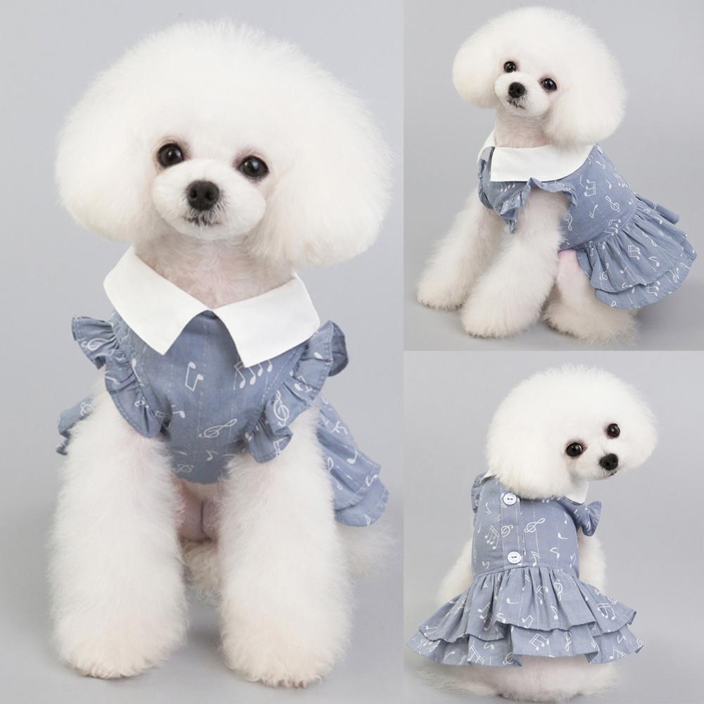 Music Notes Dog Dress