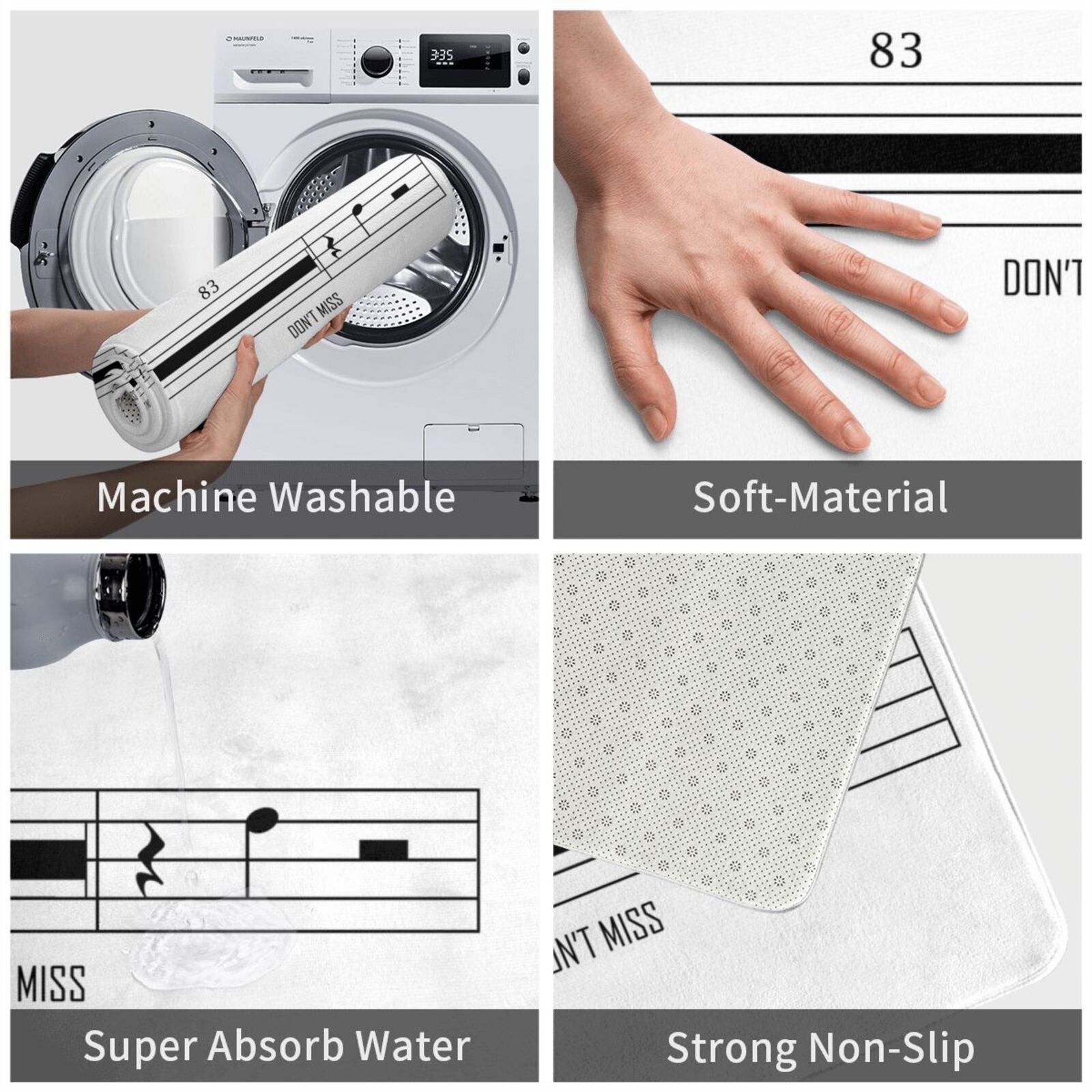 Don't Miss "Percussion Humor" Doormat