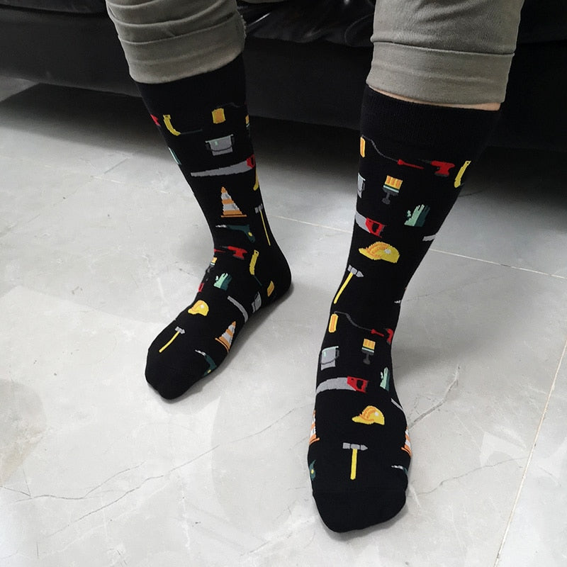 Free - Music Instruments Long Socks