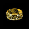 Treble Clef Gold & Silver Ring