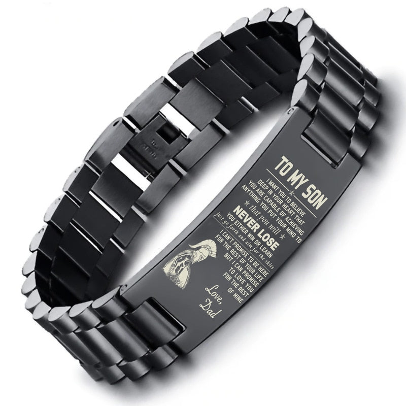 Dad To Son - Spartan Bracelet
