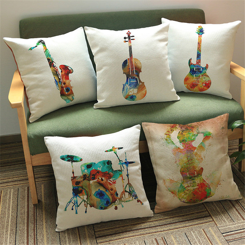 Free - Music Instrument Cushion Covers