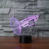 Novelty Music 3D Lamp
