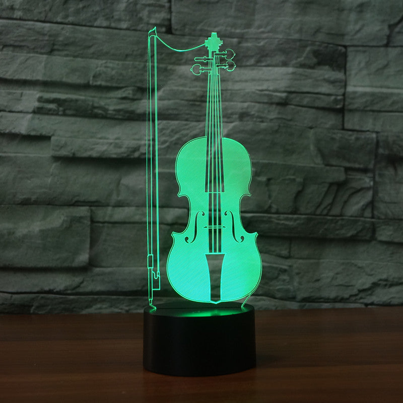 Novelty Music 3D Lamp