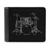 Drum Kit Set Wallet