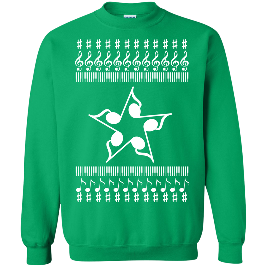 Musical Note 1 Christmas Sweater 8 oz.