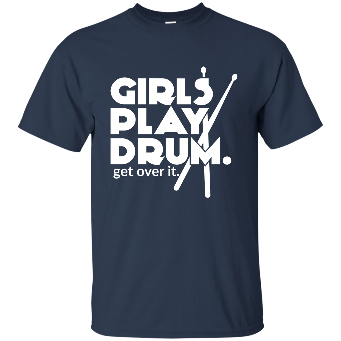 Girls Play Drum T-shirt