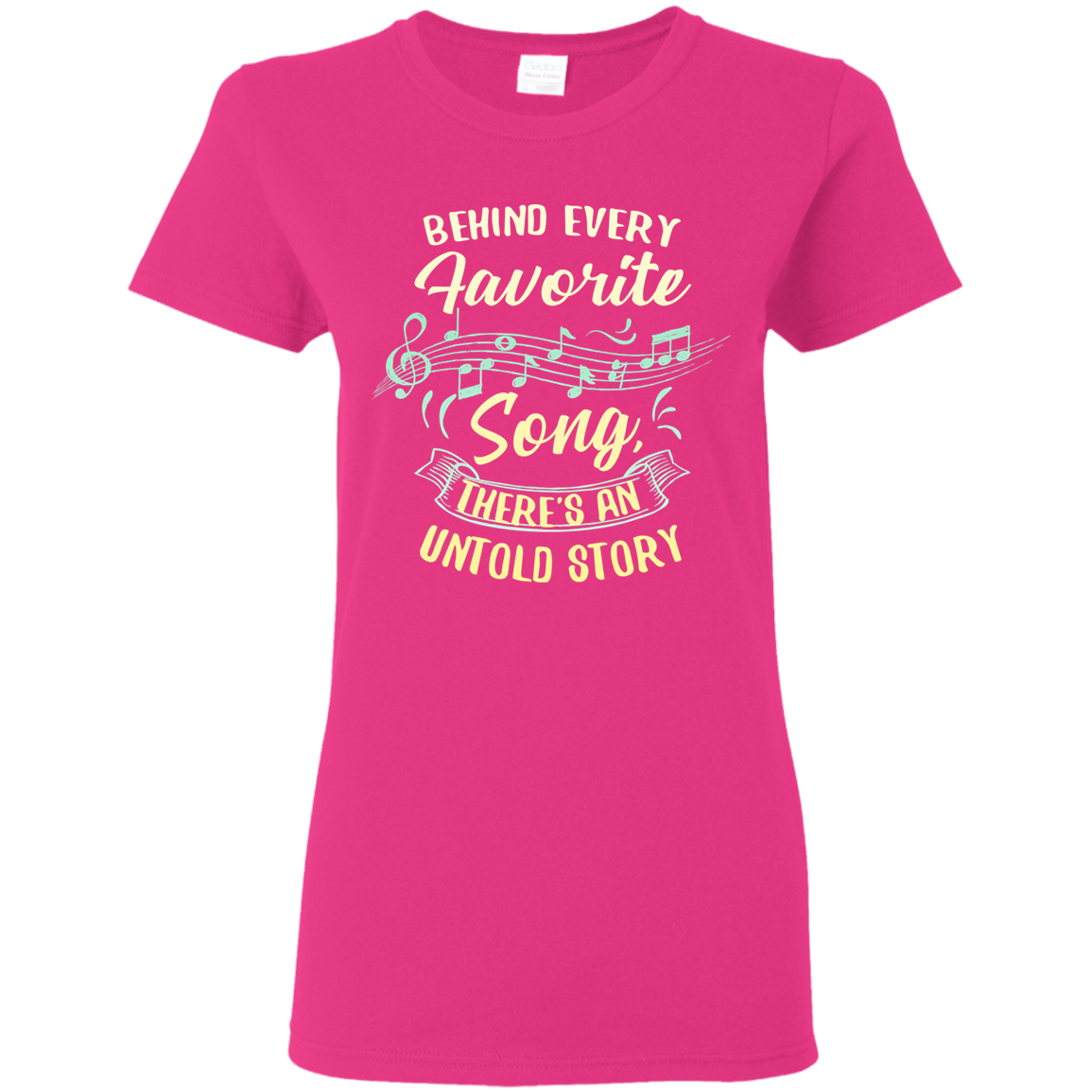 Behind Every Favorite Song T-shirt - Artistic Pod Review