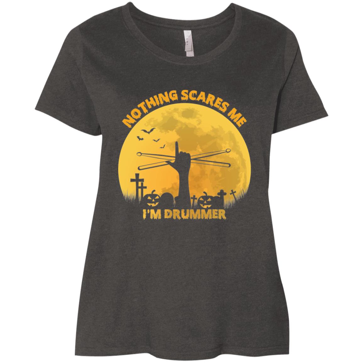 I'M Drummer Curvy T-Shirt