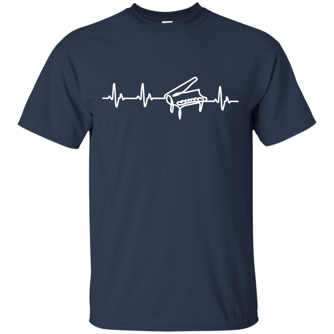 Piano Heart Beat T-shirt
