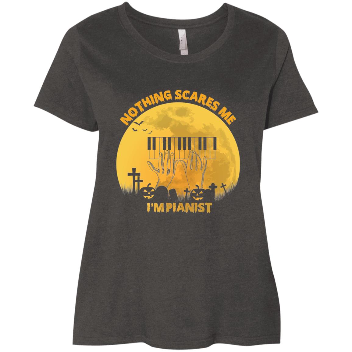 I'M Pianist Curvy T-Shirt