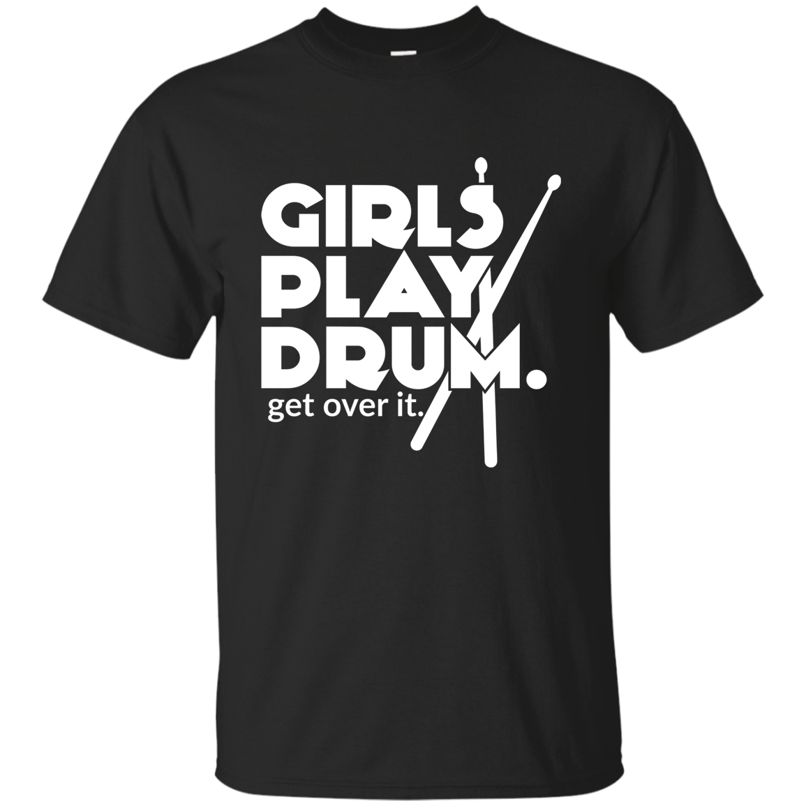 Girls Play Drum T-shirt