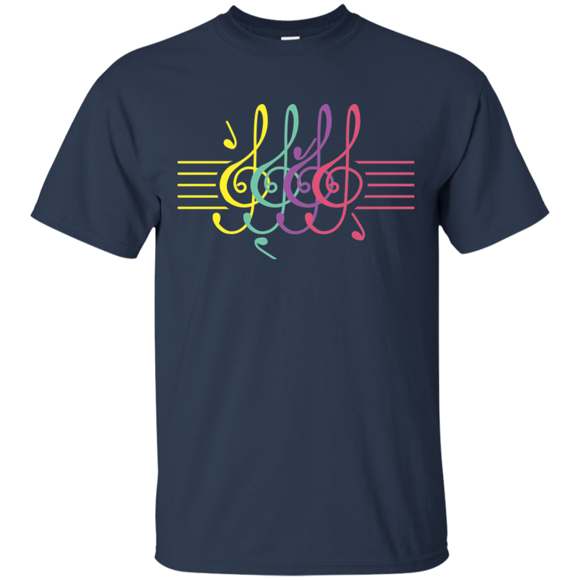 Music Rainbow T-shirt