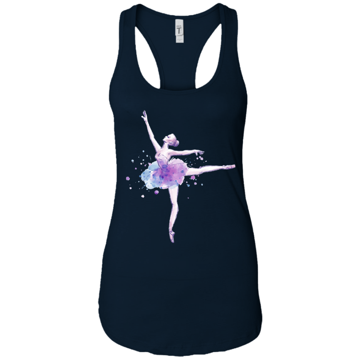 Awesome Purple Ballerina Women Tank Top - Artistic Pod Review