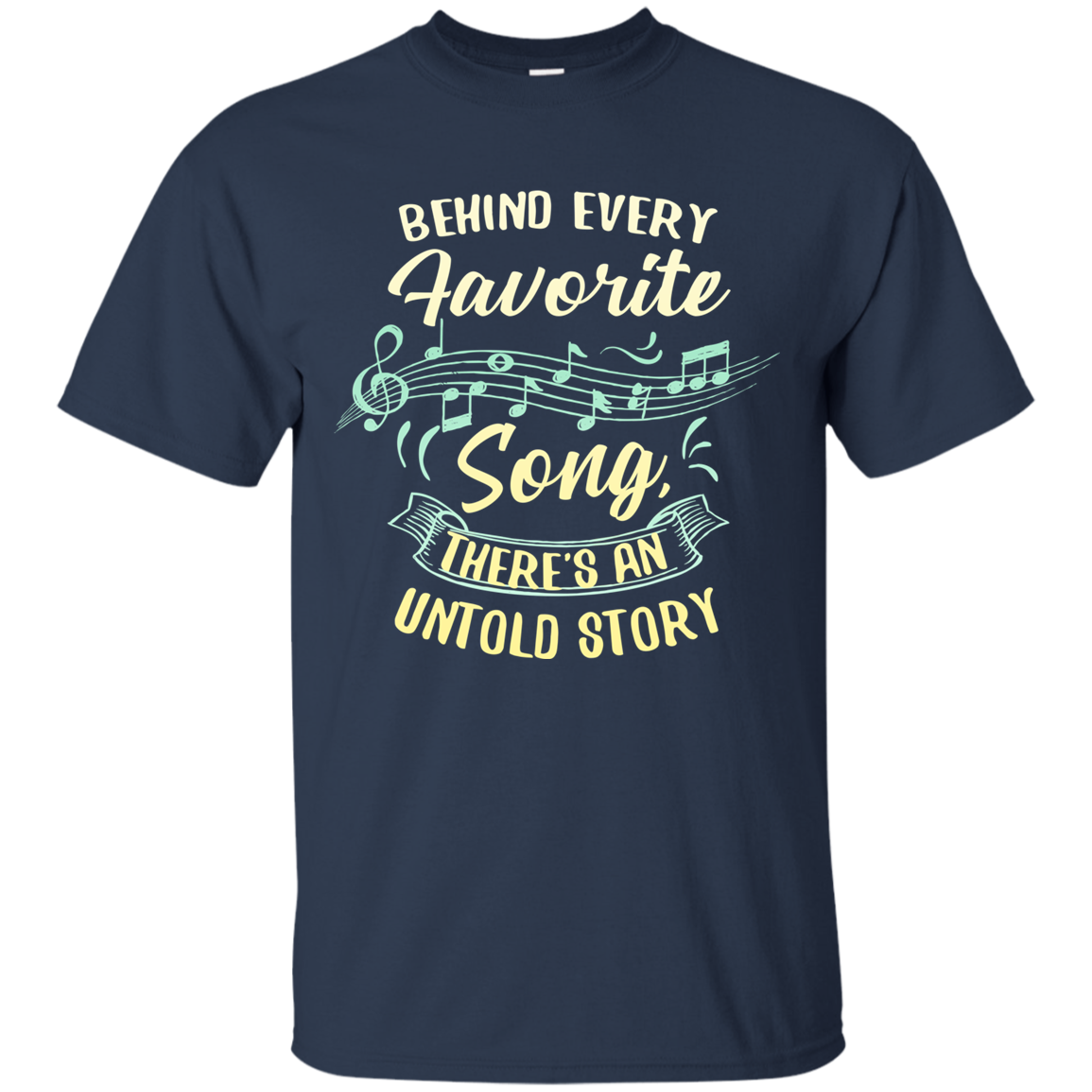 Behind Every Favorite Song T-shirt - Artistic Pod Review