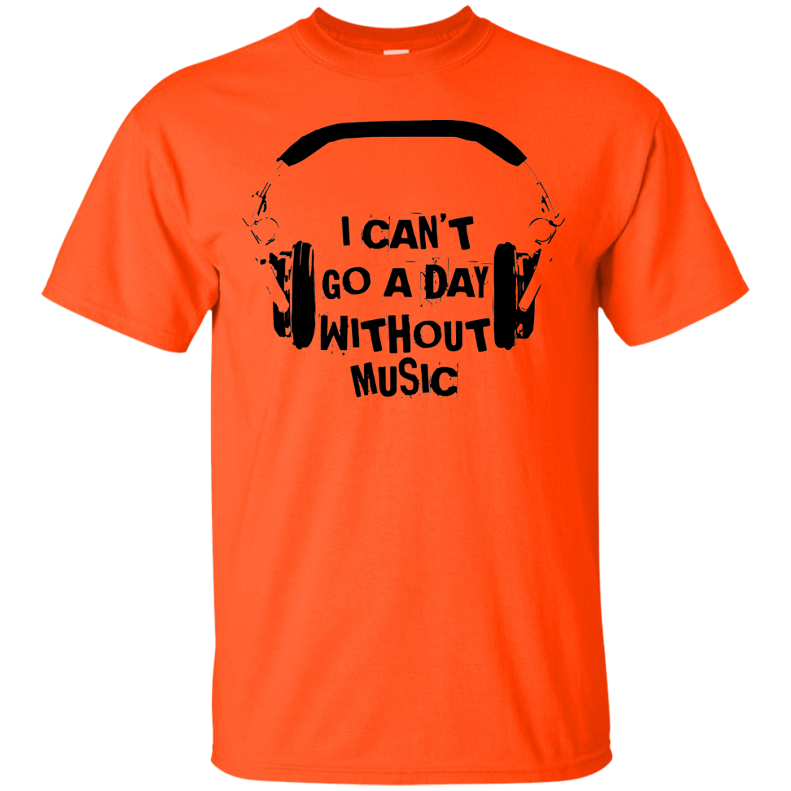 Can't Go A Day Without Music 1 Cotton T-Shirt - Artistic Pod Review