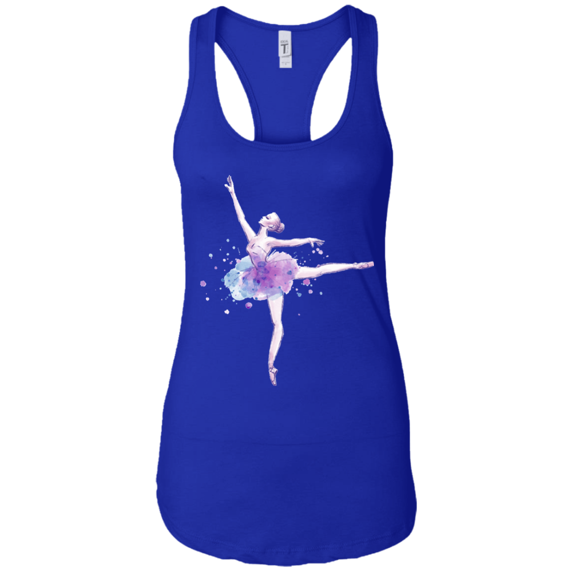 Awesome Purple Ballerina Women Tank Top - Artistic Pod Review