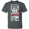 Music Is Life Playbill T-shirt
