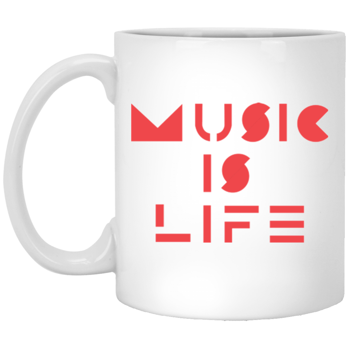 Bauhaus Music Is Life Ultra Cotton Mug - Artistic Pod Review