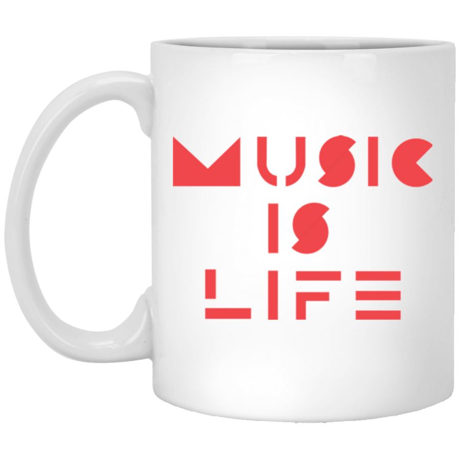 Bauhaus Music Is Life Ultra Cotton Mug - Artistic Pod Review