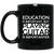 Education is important but playing guitar is more important Mug