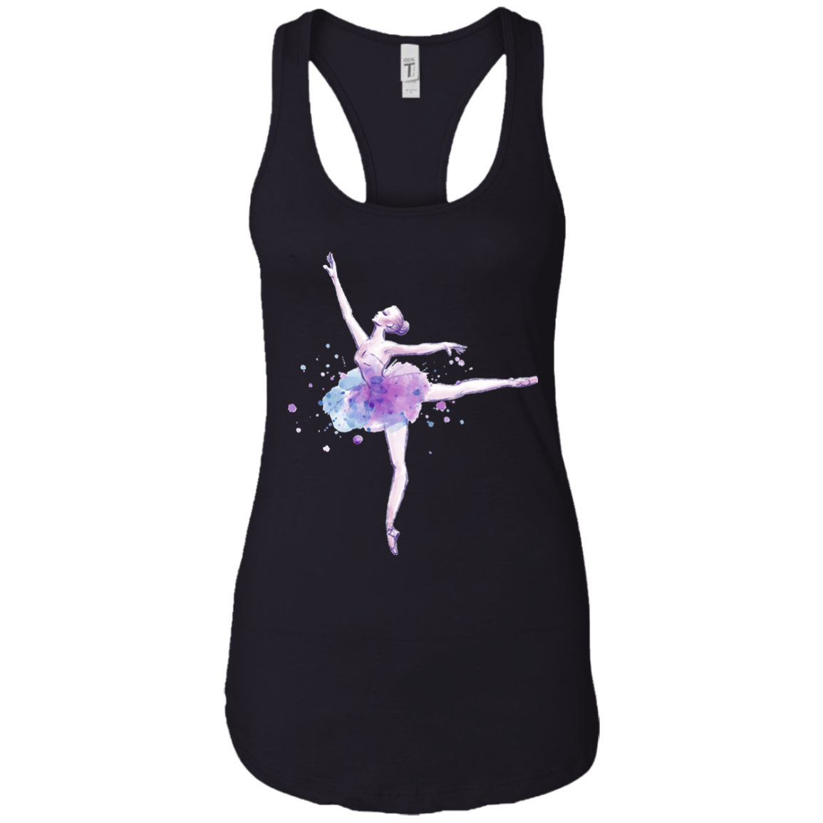Awesome Purple Ballerina Women Tank Top - Artistic Pod Review