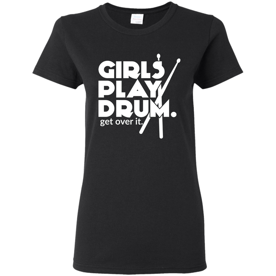 Girls Play Drum T-shirt