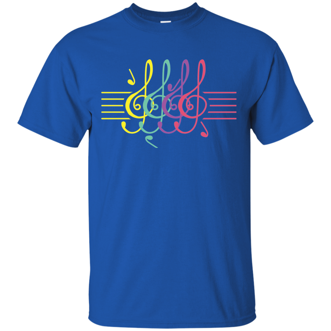 Music Rainbow T-shirt