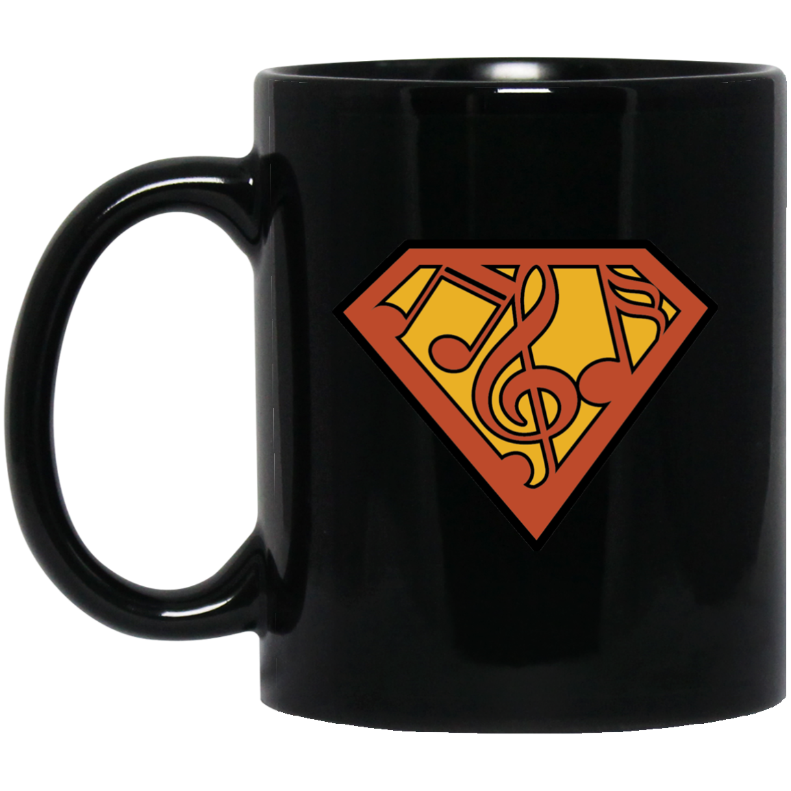 Super Music  Note Hero Mug