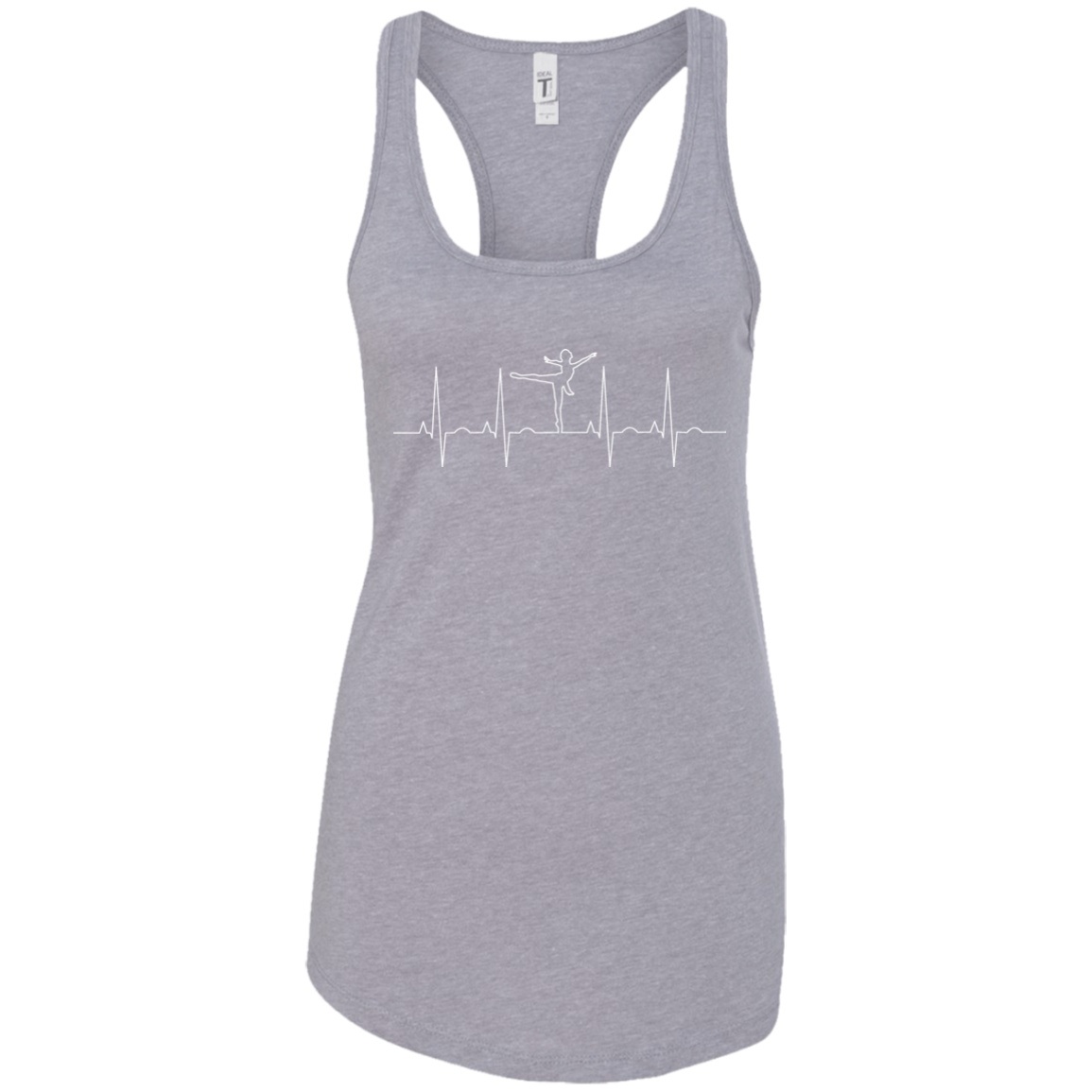 Unique Ballet Heartbeat Women Tank Top