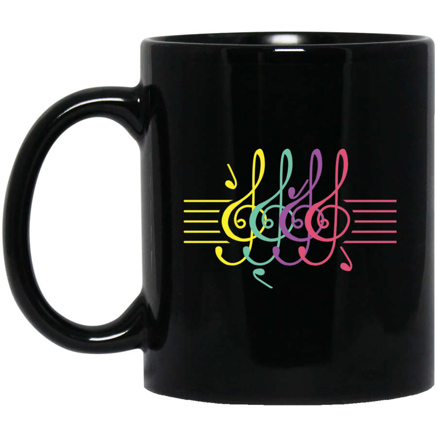 Music Rainbow Mug