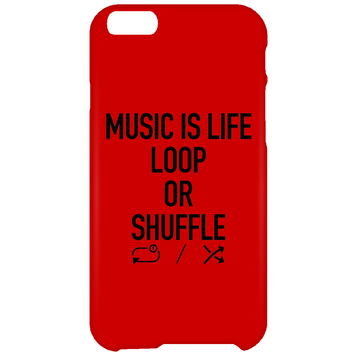 MUSIC IS LIFE iPhone 6 Plus Case